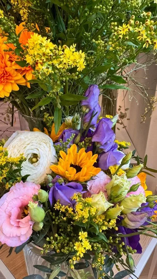 Bunter Frühlingsstrauß